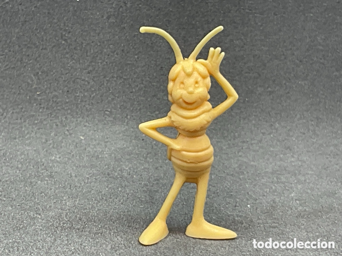 Figuras de goma y PVC: Antigua Figurita de la Abeja Maya. Colecciones Dunkin. Personaje Se&ntilde;orita Kassandra.