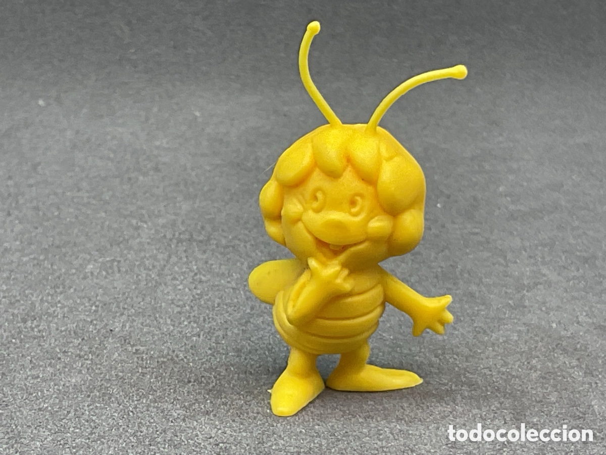 Figuras de goma y PVC: Antigua Figurita de la Abeja Maya. Colecciones Dunkin. Personaje La Abeja Maya.