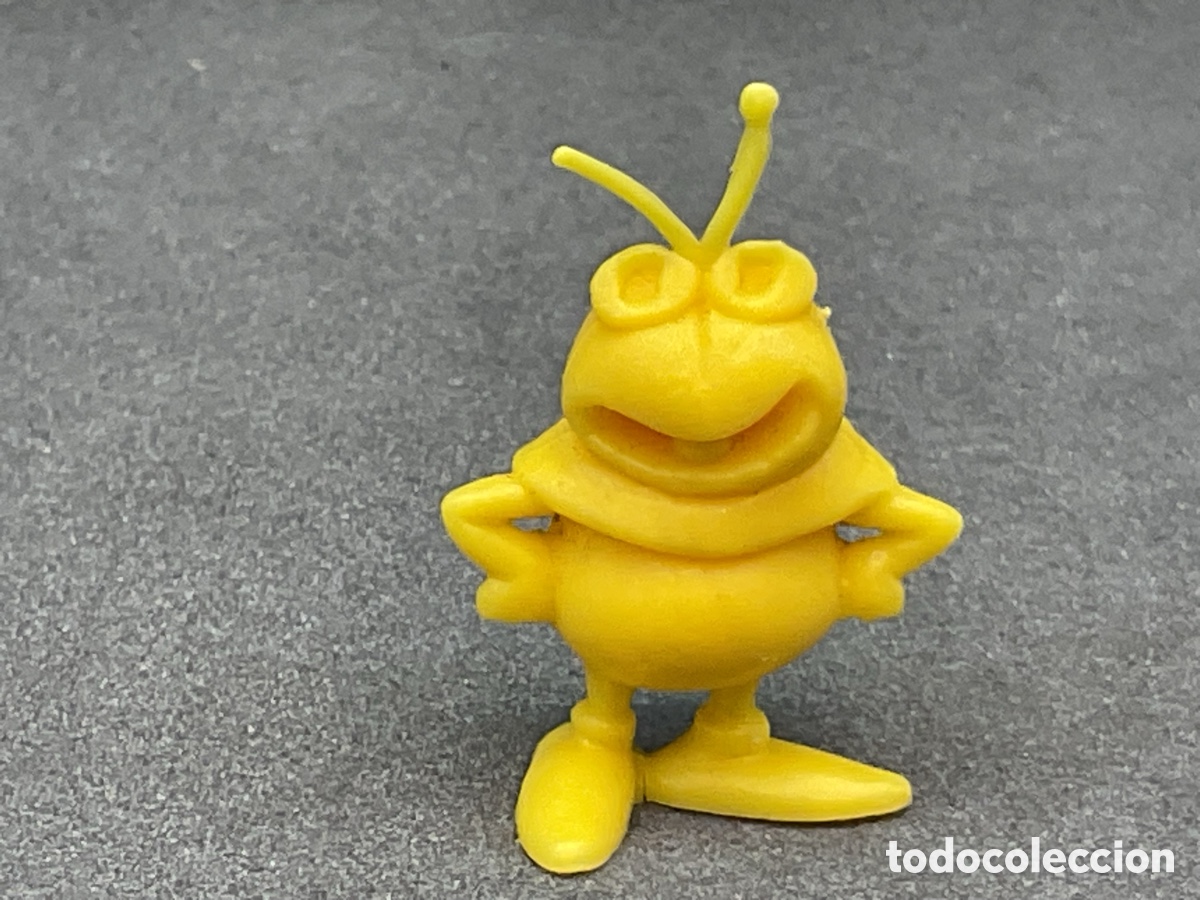Figuras de goma y PVC: Antigua Figurita de la Abeja Maya. Colecciones Dunkin. Personaje Puck.