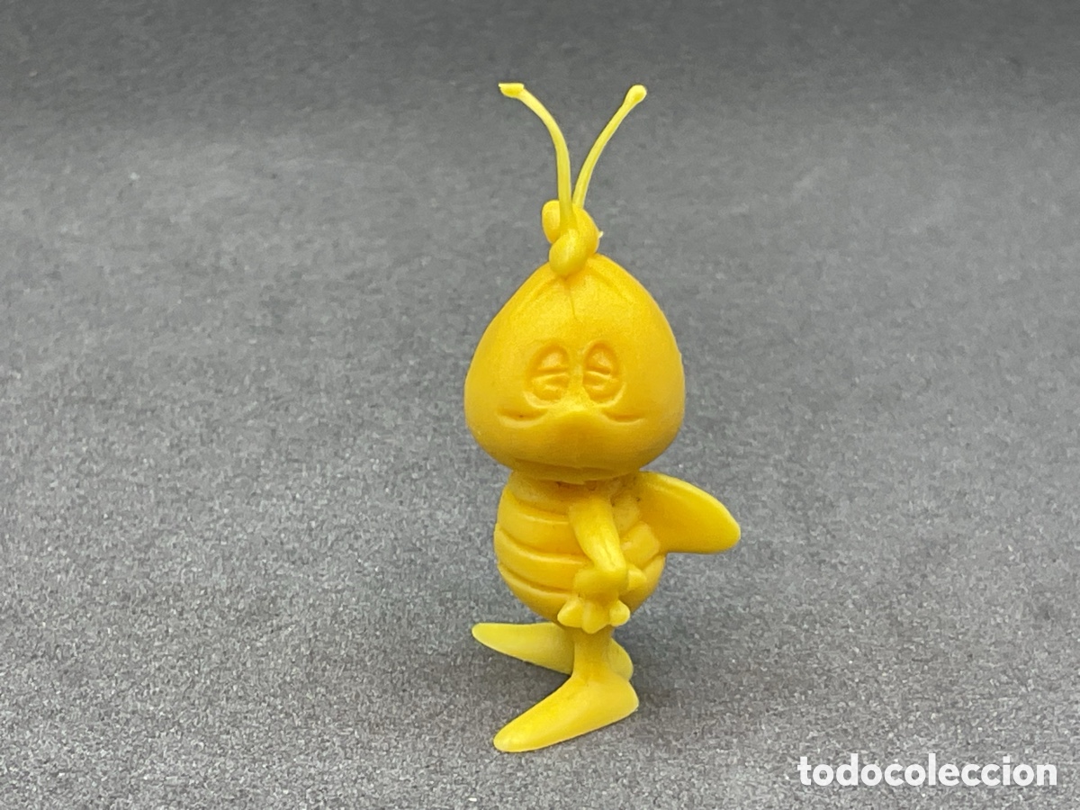 Figuras de goma y PVC: Antigua Figurita de la Abeja Maya. Colecciones Dunkin. Personaje Willy.