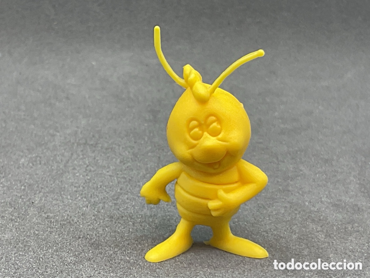 Figuras de goma y PVC: Antigua Figurita de la Abeja Maya. Colecciones Dunkin. Personaje Willy.