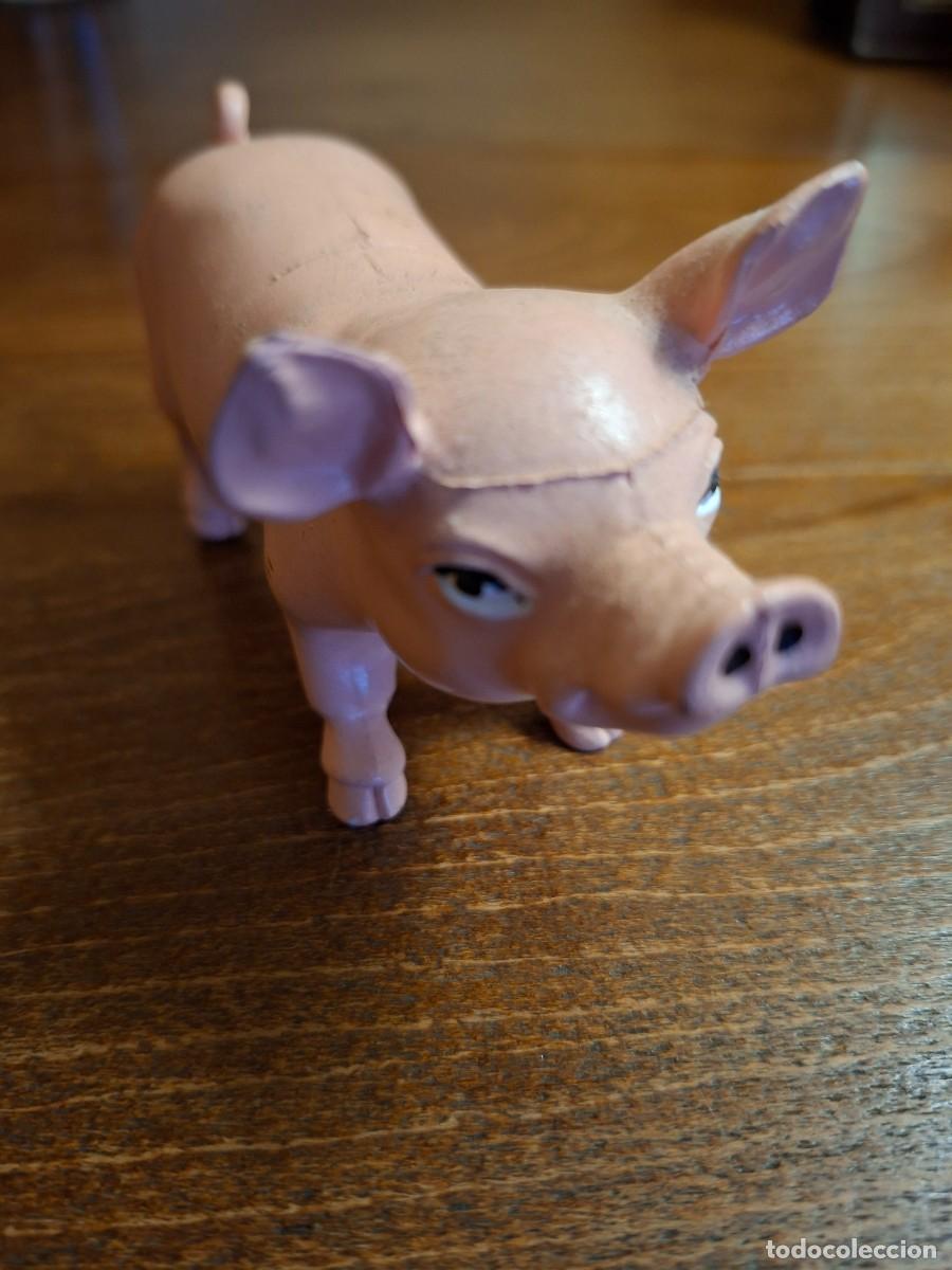 Figuras de goma y PVC: ANTIGUA FIGURA JUGUETE CERDO DE PLASTICO O PVC