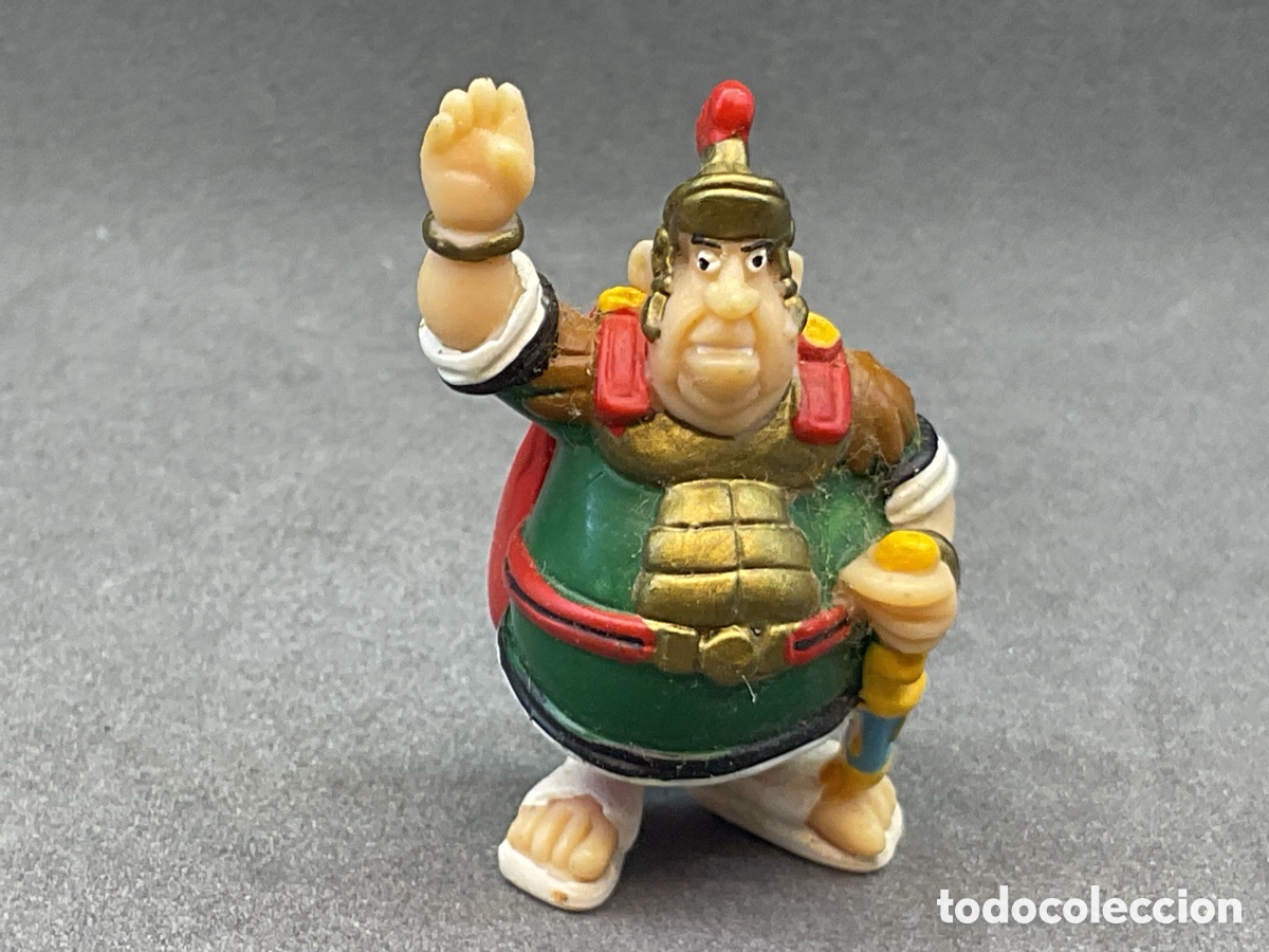 Figuras de goma y PVC: Figurita de la Colecci&oacute;n de Asterix y Obelix. Marca Plastoy. A&ntilde;o 2000. Altura 4 Cent&iacute;metros.