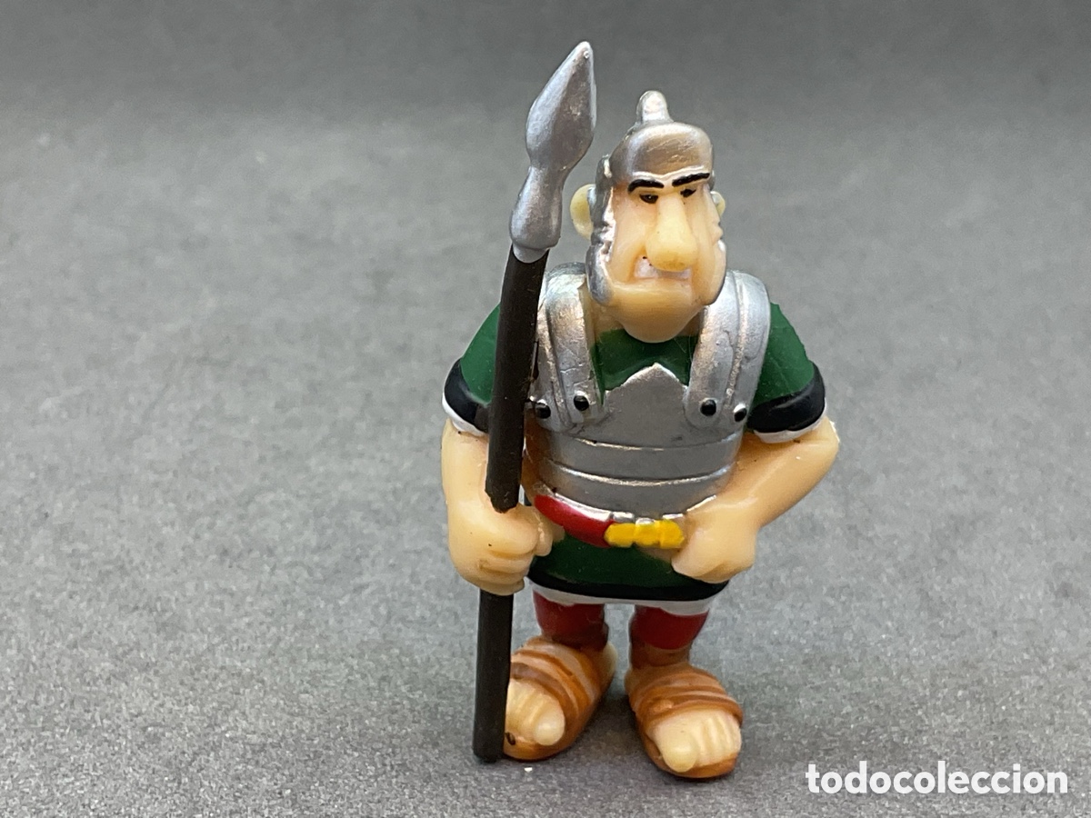 Figuras de goma y PVC: Figurita de la Colecci&oacute;n de Asterix y Obelix. Marca Plastoy . Altura 4 Cent&iacute;metros.