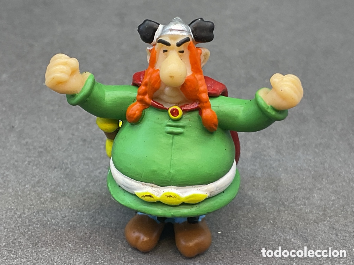 Figuras de goma y PVC: Figurita de la Colecci&oacute;n de Asterix y Obelix. Marca Plastoy . Altura 3,5 Cent&iacute;metros.