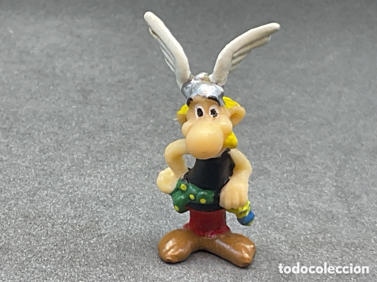 Figuras de goma y PVC: Figurita de la Colecci&oacute;n de Asterix y Obelix. Marca Plastoy . Altura 3 Cent&iacute;metros.