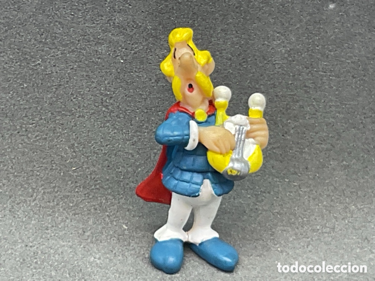 Figuras de goma y PVC: Figurita de la Colecci&oacute;n de Asterix y Obelix. Marca Plastoy . Altura 3,5 Cent&iacute;metros.