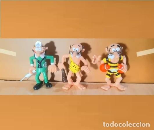 Figuras de goma y PVC: Lote figuras Mortadelo de Comics Spain