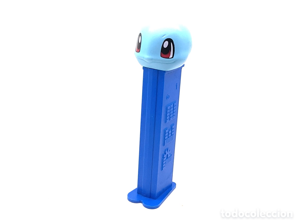 Figuras de goma y PVC dispensador PEZ: Dispensador de Caramelos Pez de la Serie Pokemon. Squirtle . Made in Hungary.