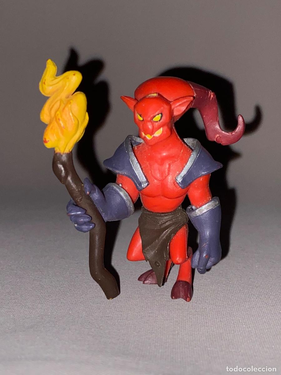 Figuras de goma y PVC: FIGURA DE PVC &ldquo; DEMONIO ANTORCHA &ldquo; DE GOMA CLASH OF HEROES