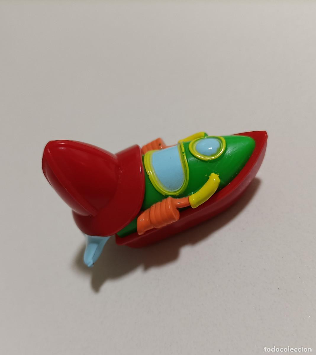 Figuras de goma Kinder: kinder coleccion bebes bomberos barco vehiculo acuatico miniatura