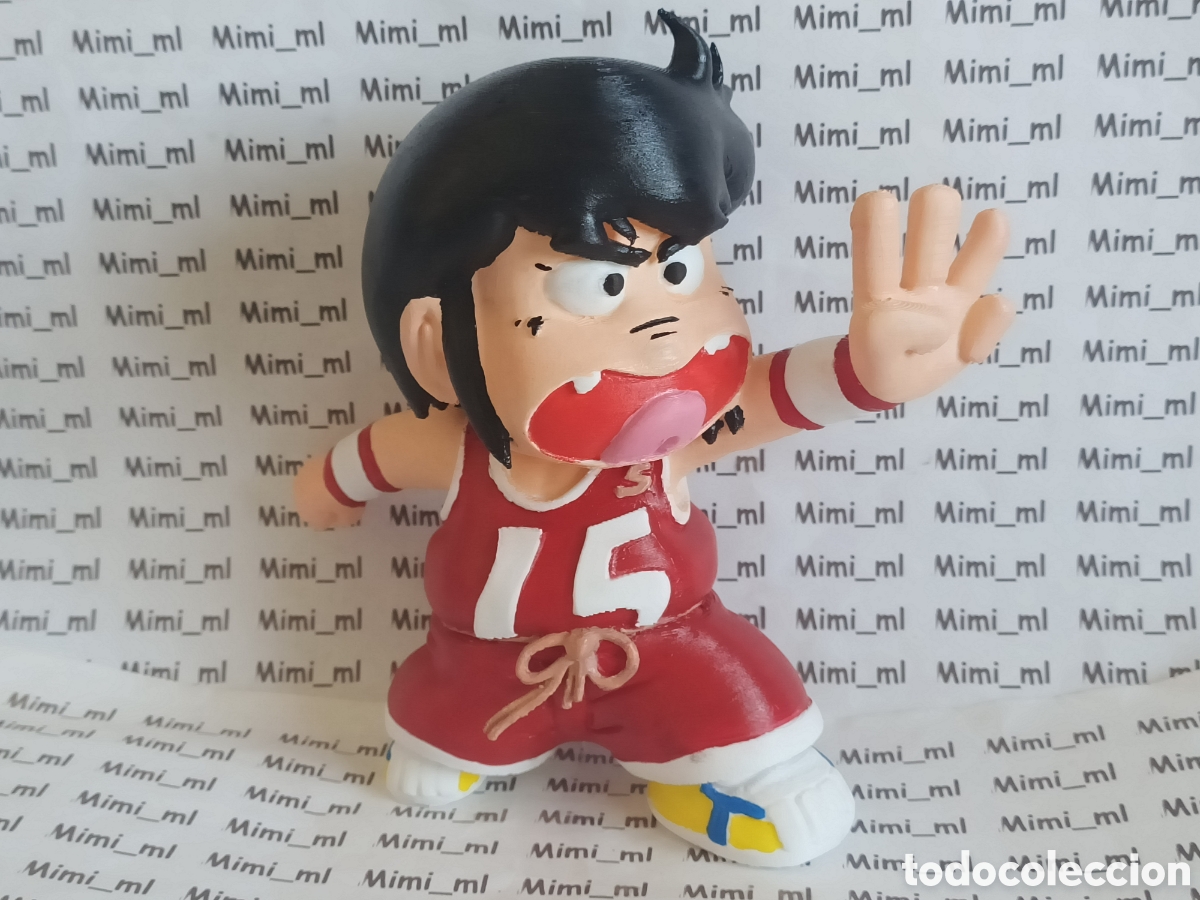 Figuras de goma y PVC: Figura 15 cm aprox Chicho Terremoto en impresi&oacute;n 3d inspirada en los dibujos animados anime
