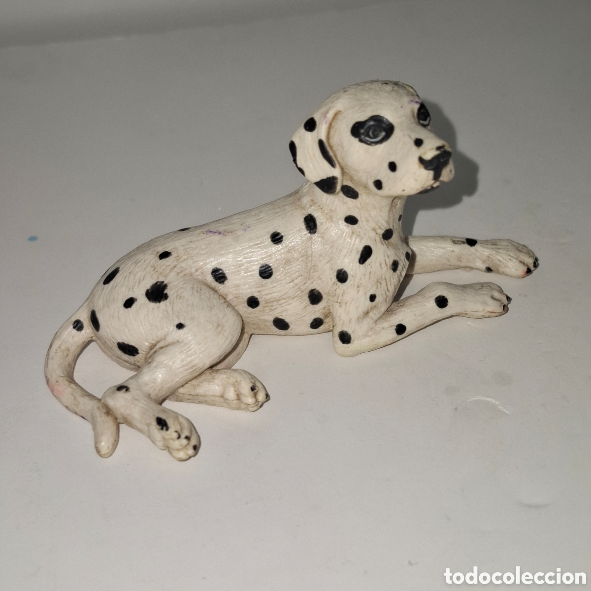Figuras de goma y PVC: SCHLEICH FIGURA DE PVC MADE IN GERMANY PERRO DALMATA SERIE MASCOTAS