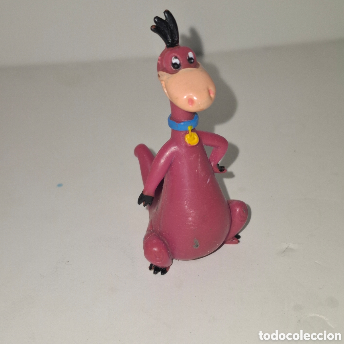 Figuras de goma y PVC: FIGURA DE PVC MADE IN SPAIN A&Ntilde;OS 90 MINILAND DINO LOS PICAPIEDRA