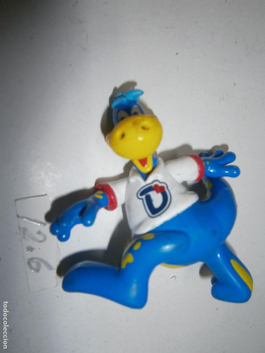Figuras de goma y PVC: FIGURA DE GOMA O PVC - DINO DE DANONINO (DANONE)