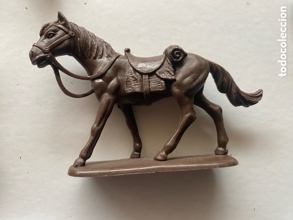 Figuras de goma y PVC: Caballo oeste serie bandidos atlantic