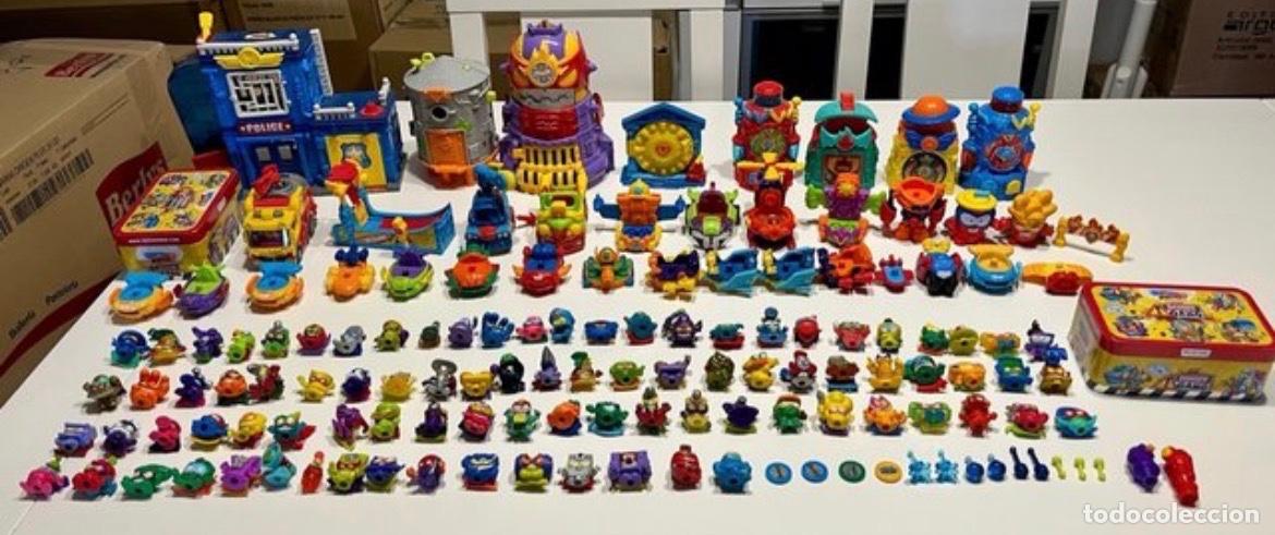 Figuras de goma y PVC: 140 figuras de Superzings