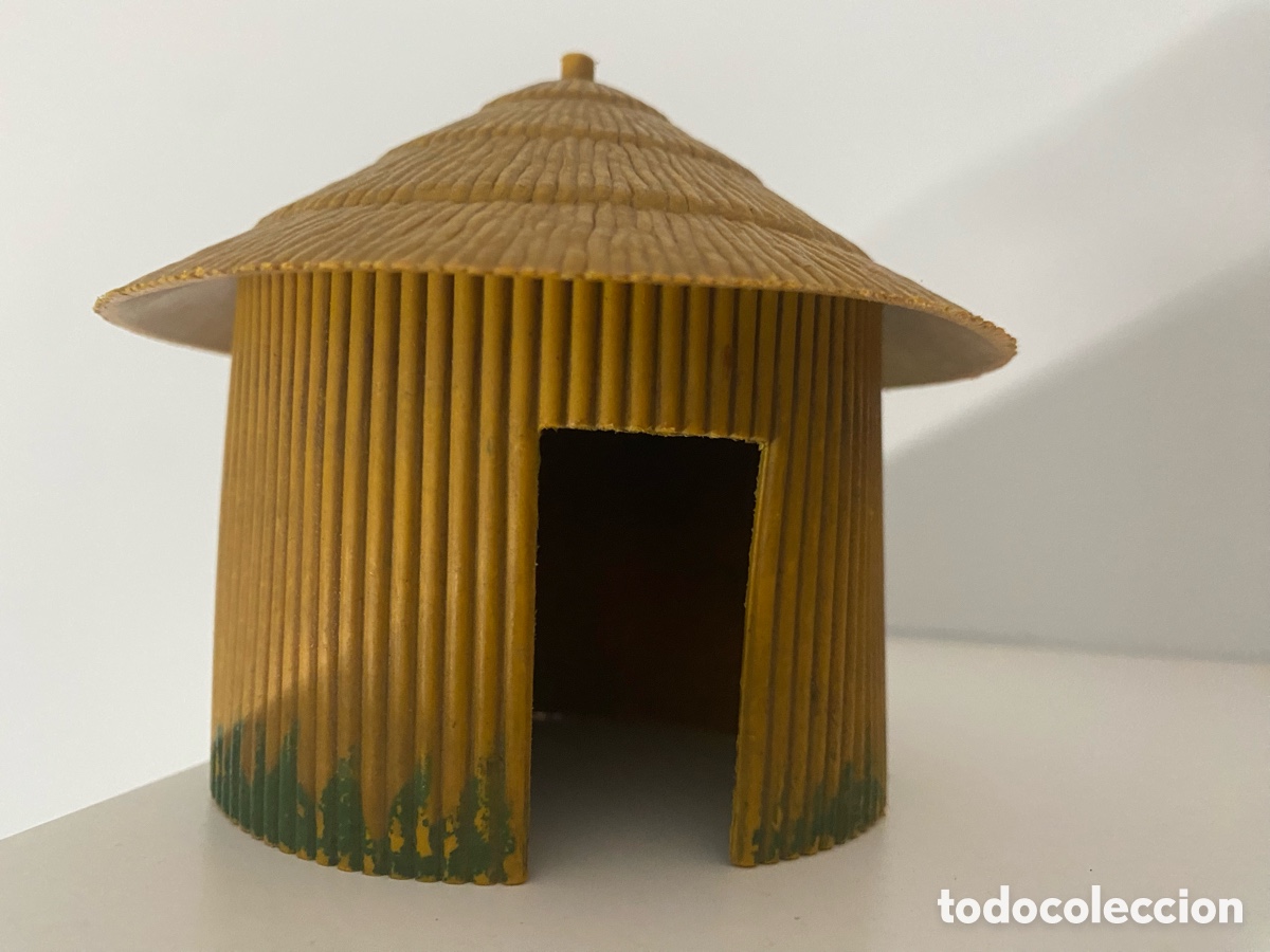 Figuras de goma y PVC: Caba&ntilde;a choza africana Gama