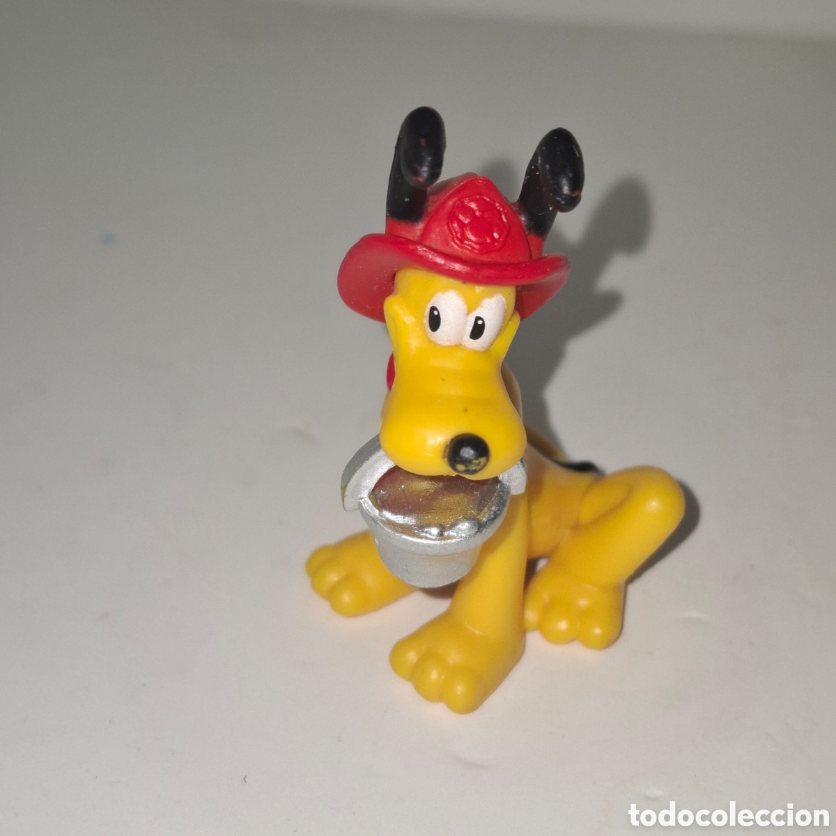 Figuras de goma y PVC: WALT DISNEY FIGURA DE PVC PLUTO BOMBERO PERRO DE MICKEY MOUSE