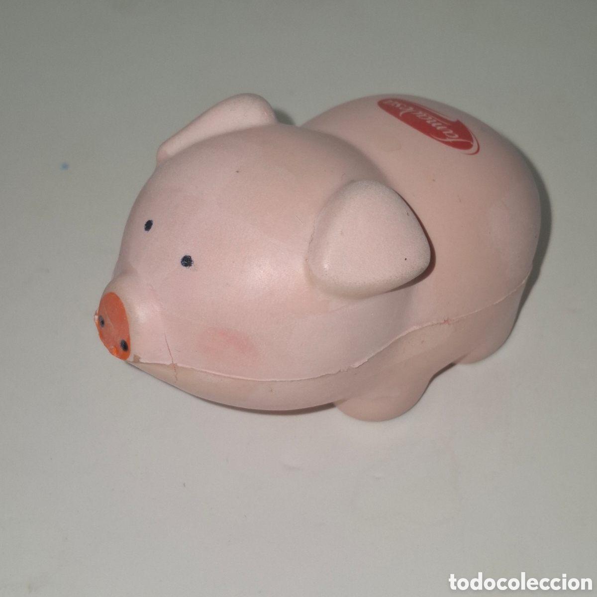 Figuras de goma y PVC: CERDITO FIGURA PROMOCIONAL DE INDUSTRIAS CARNICAS FAMADESA