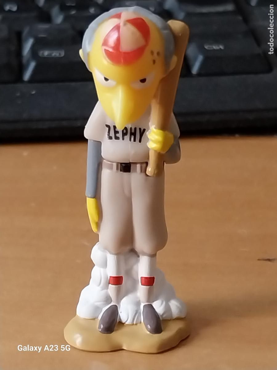 Figuras de goma Kinder: KINDER CHOCOLATE SR BURNS SIMPON SIMPSONS PVC FIGURA 6CMS ALTO