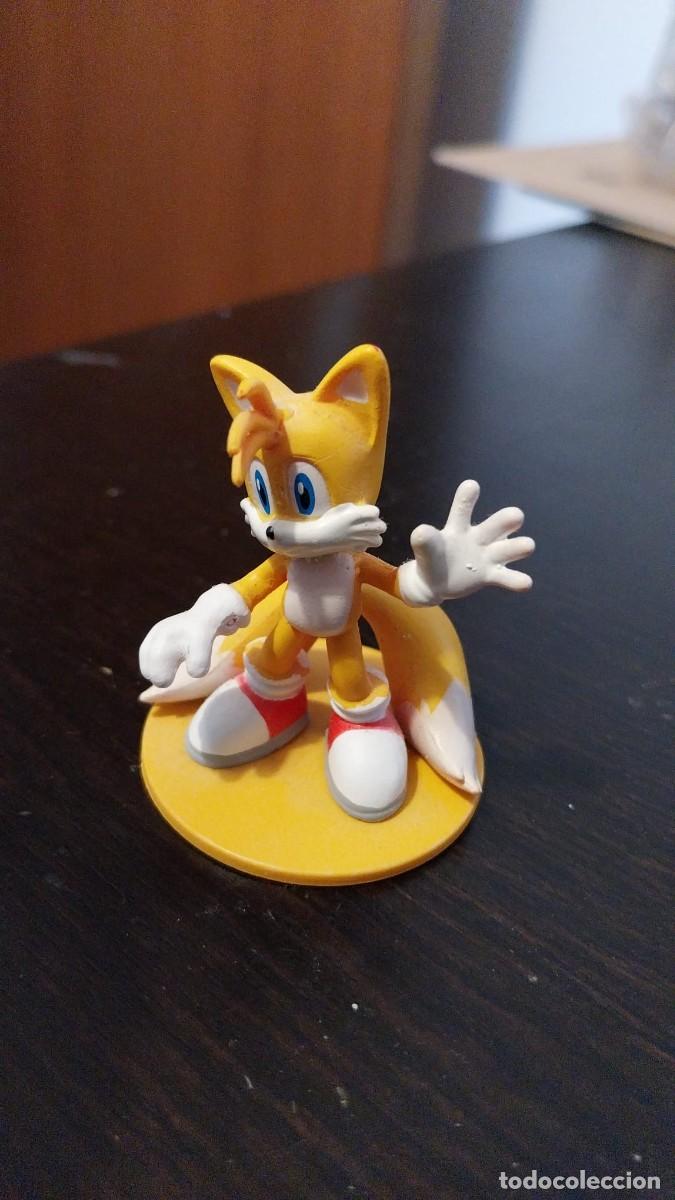 Figuras de goma y PVC: FIGURA PVC O GOMA DURA TAILS SONIC SEGA bcn spain ncn