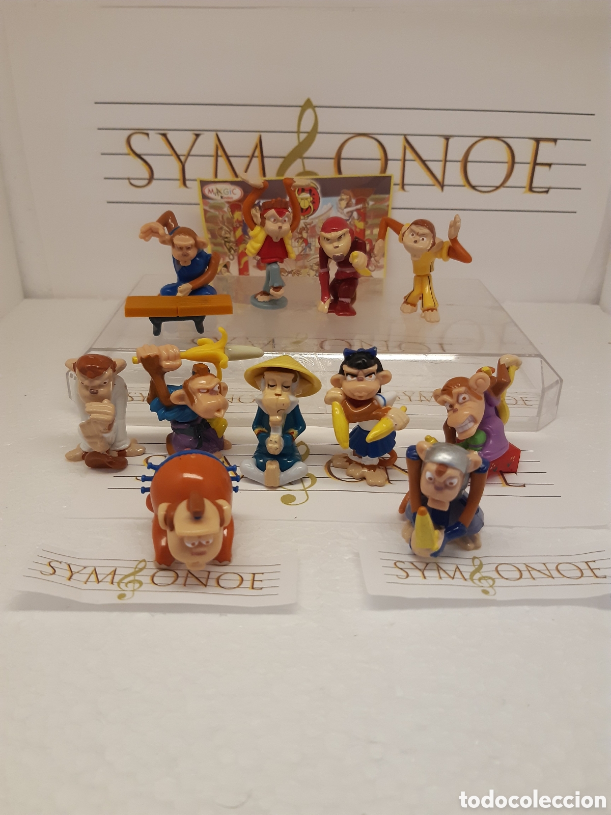 Figuras de goma Kinder: Serie schim Banzai Mono ninja Kinder Sorpresa
