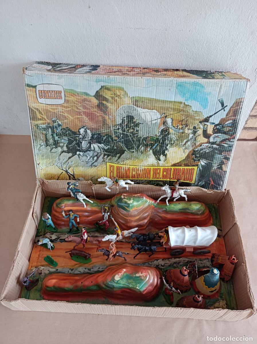 Figuras de goma y PVC: EL GRAN CA&Ntilde;&Oacute;N DEL COLORADO COMANSI