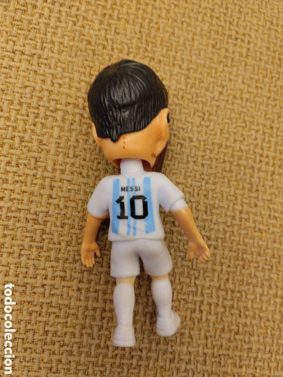 Figuras de goma y PVC: Mu&ntilde;eco goma 10 Messi - Foto 2