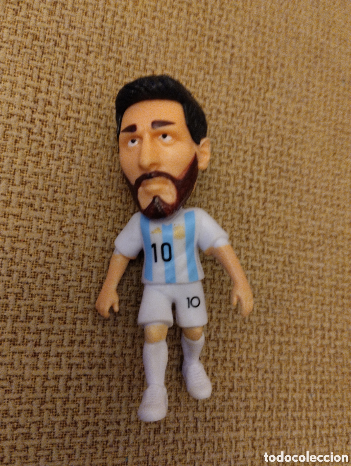 Figuras de goma y PVC: Mu&ntilde;eco goma 10 Messi
