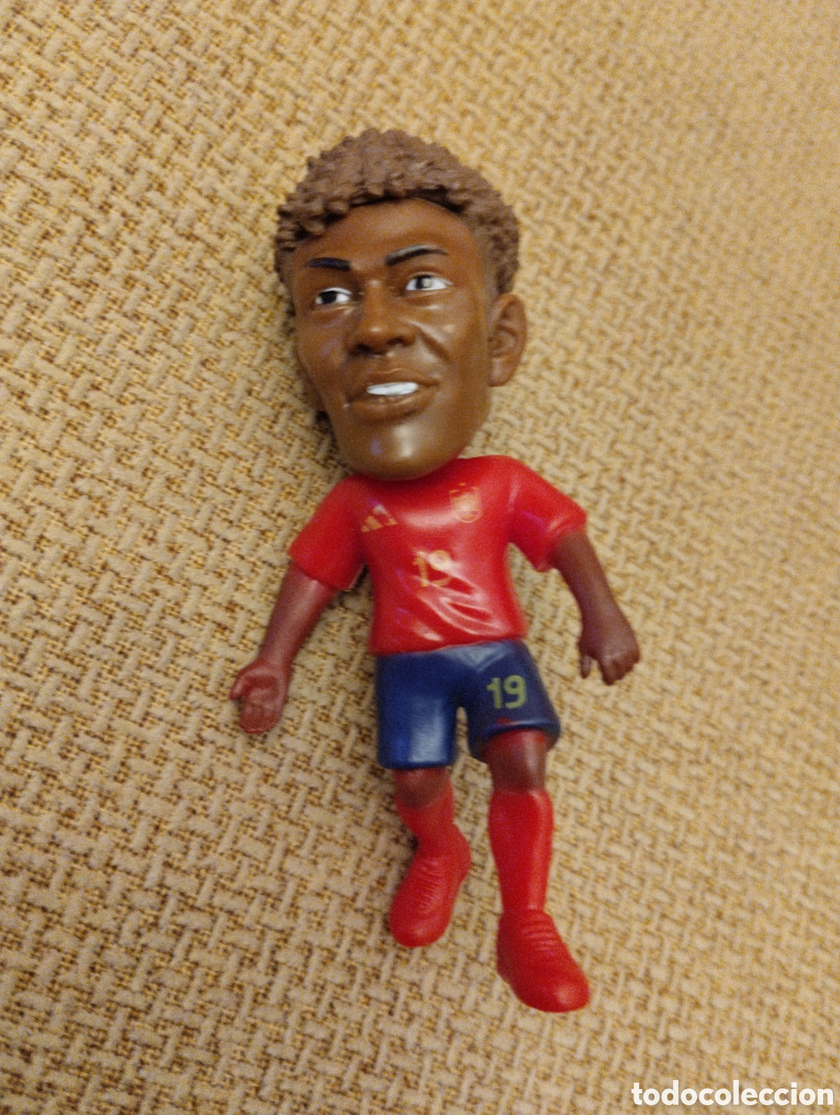 Figuras de goma y PVC: Mu&ntilde;eco goma 19 Lamine Yamal