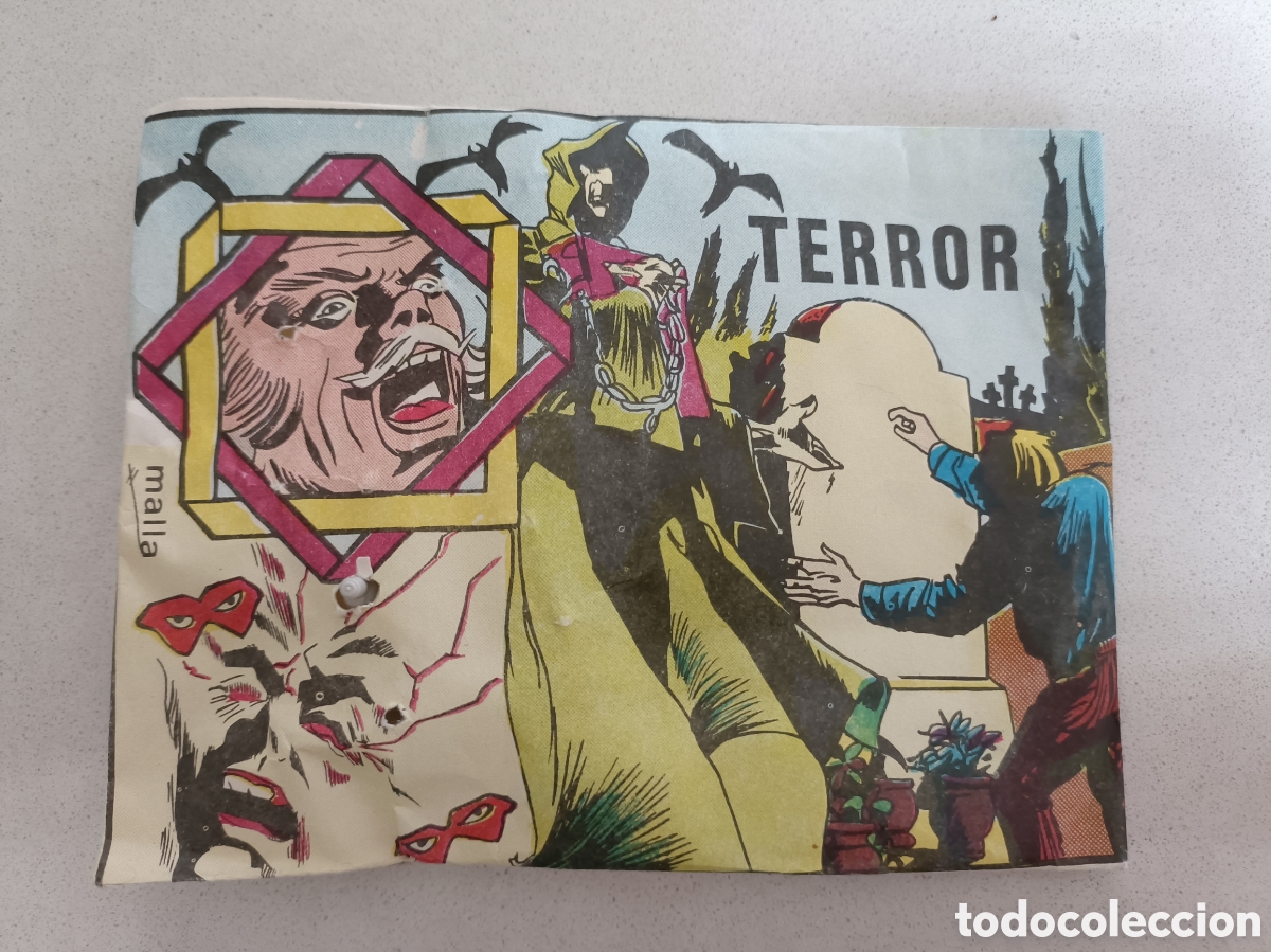 Rubber and PVC Figures: SOBRE SORPRESA TERROR - SIN MARCA - ESTILO MONTAPLEX HOBBY-PLAST - Germ&aacute;n Malla -