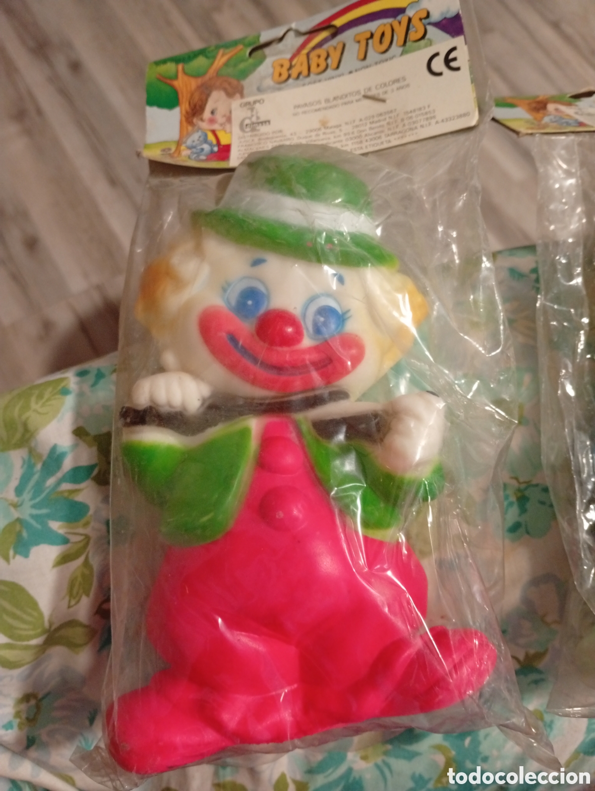 Figure di Gomma e PVC: Mu&ntilde;eco goma 16 cm antiguo