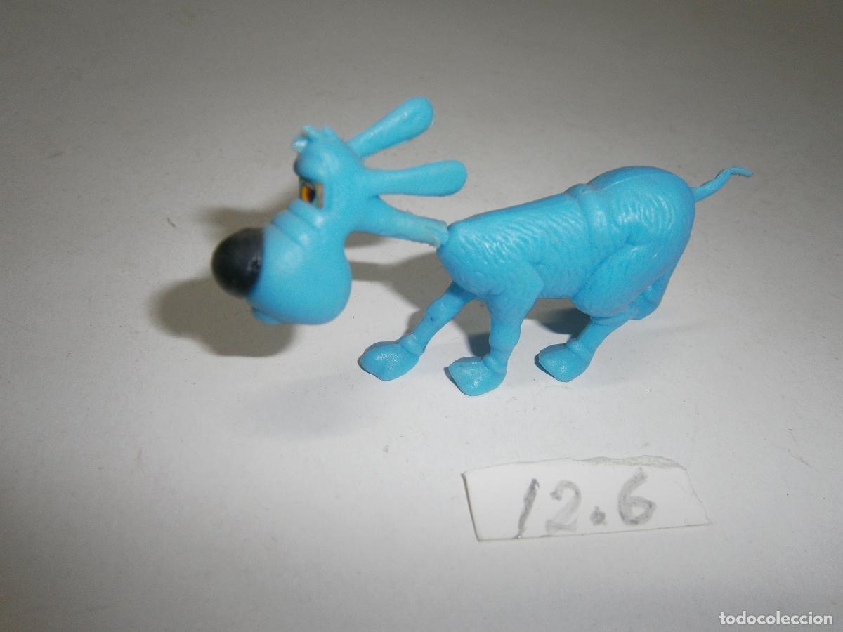 Figuras de goma y PVC: FIGURA DE GOMA O PVC - PERRITO AZUL FOOFUR