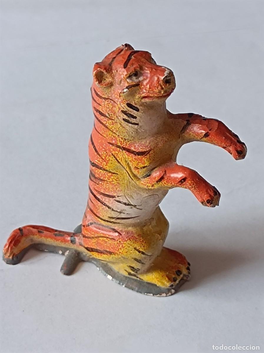 Figuras de goma y PVC: TIGRE DE GOMA CIRCO JECSAN