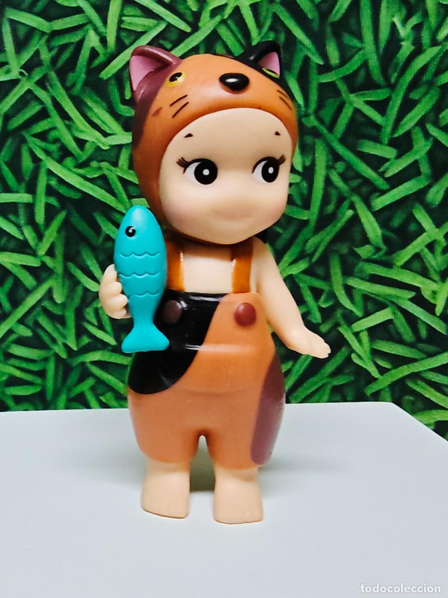 Figuras de goma y PVC: FIGURA MU&Ntilde;ECO SONNY ANGEL CATS GATOS SIN MARCA