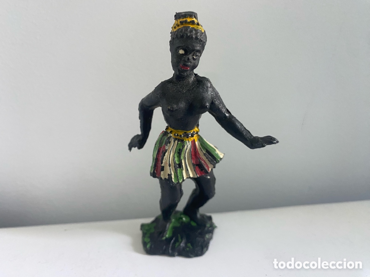 Figuras de goma y PVC: Bailarina negra Lafredo