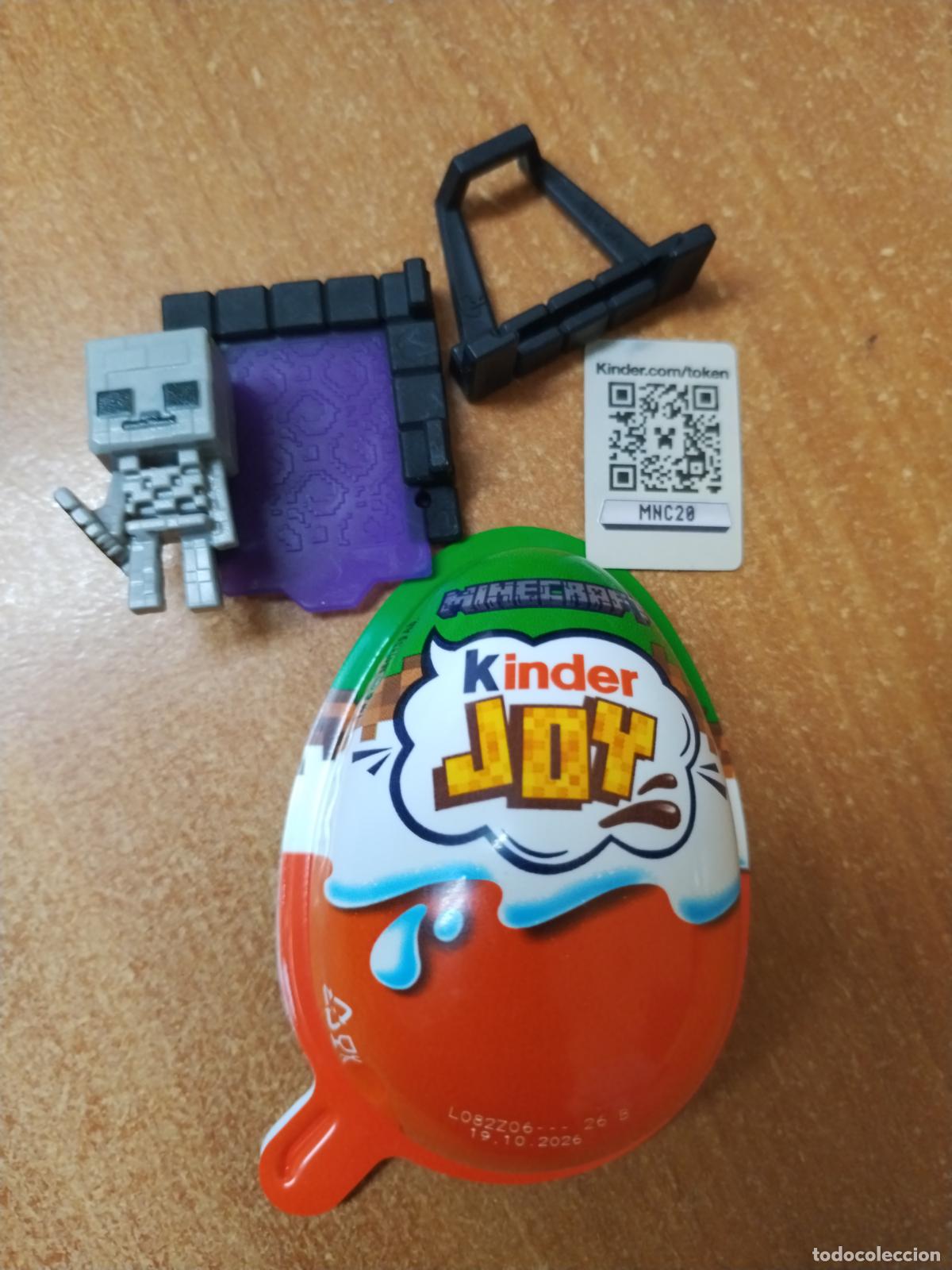 Figuras de goma Kinder: 0022 FIGURA KINDER JOY MINECRAFT (NUEVO SIN USO )