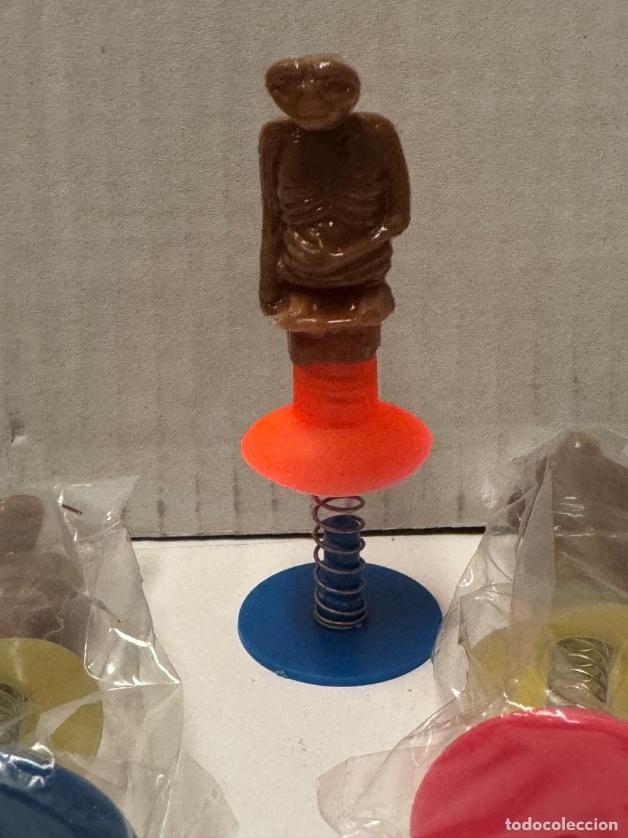 Figuras de goma y PVC: FIGURA PVC E.T. saltar&iacute;n con resorte