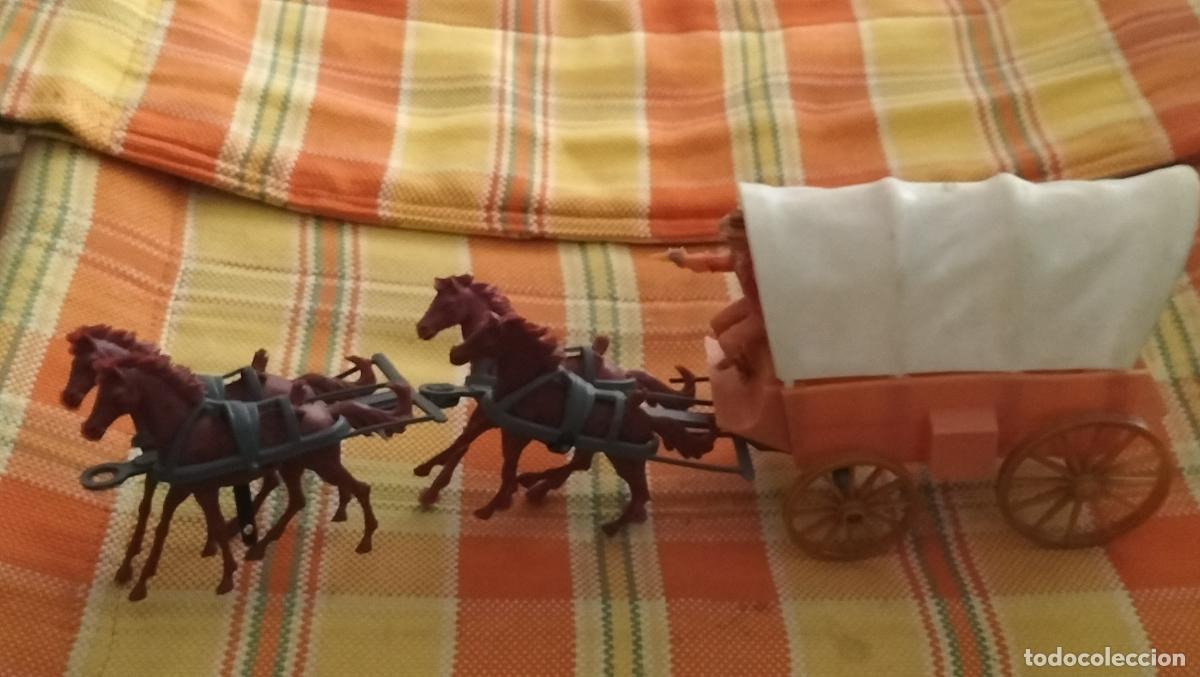 Figuras de goma y PVC: ANTIGUA DILIGENCIA DE COMANSI - Foto 5