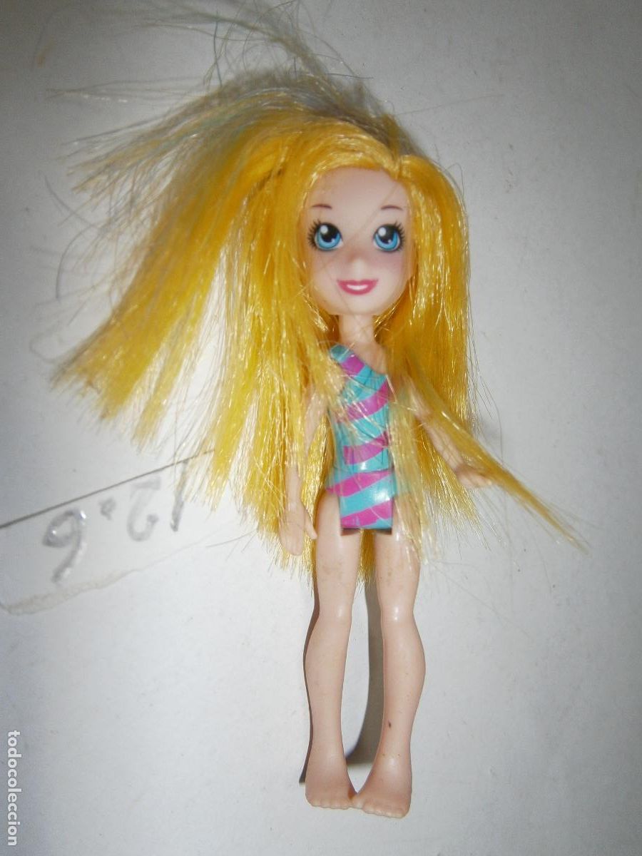 Figuras de goma y PVC dispensador PEZ: FIGURA DE GOMA O PVC - MU&Ntilde;ECA FASHION POLLY POCKET
