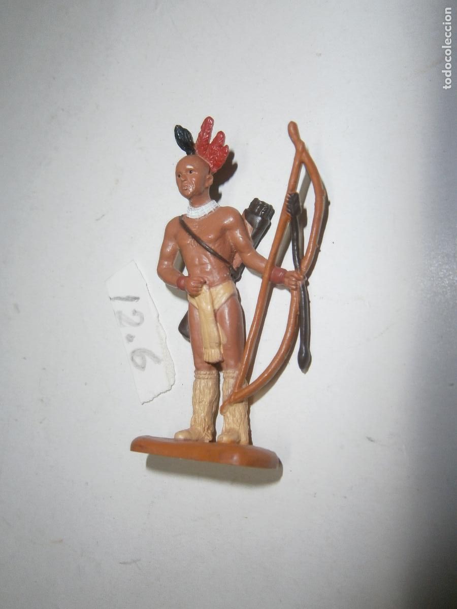 Figuras de goma y PVC: FIGURA DE ACCION - INDIO ARQUERO OESTE