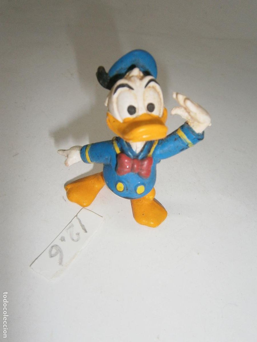 Rubber and PVC Figures: ANTIGUA FIGURA DE DIBUJOS ANIMADOS - PATO DONALD