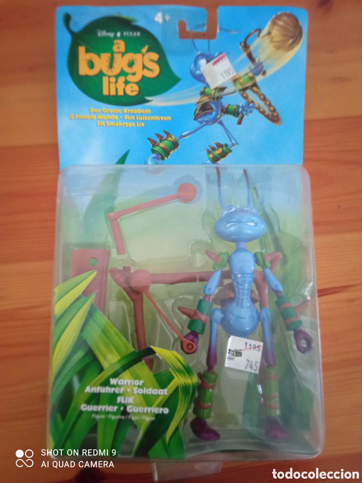 Figuras de goma y PVC: A bugs life (bichos) antigua figurita de acci&oacute;n en perfecto estado sin abrir en su caja