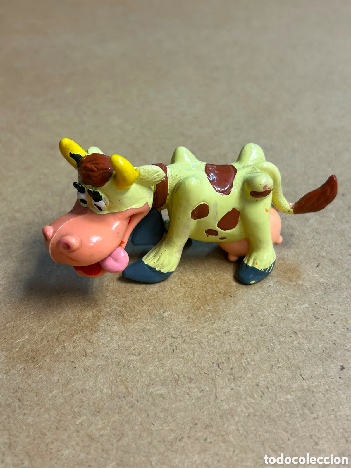 Figuras de goma y PVC: La vaca de Macario figura pvc vintage Jos&eacute; Luis moreno