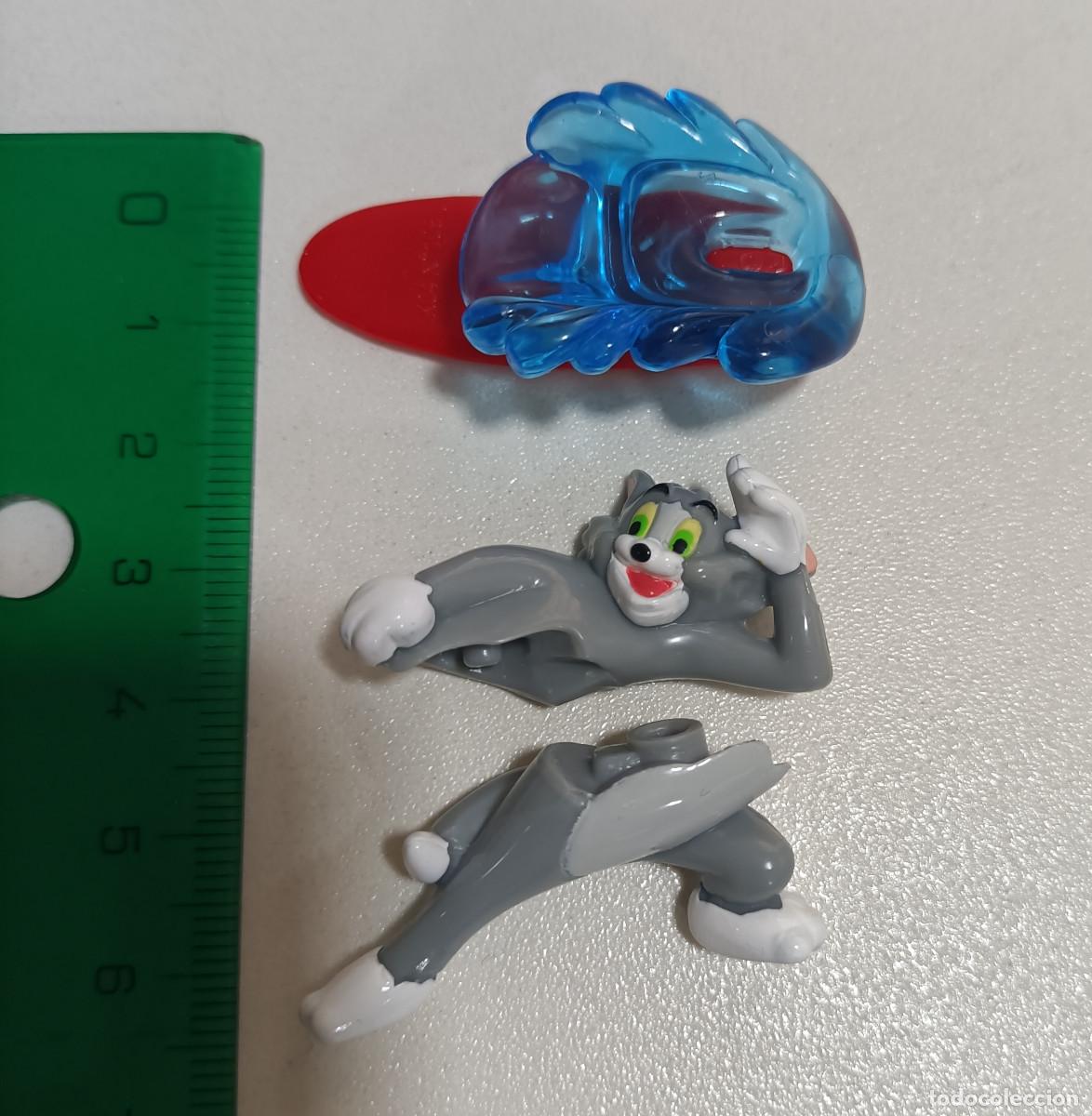 Figuras de goma Kinder: kinder tom jerry gato surf surfero mu&ntilde;eco figurita figura mu&ntilde;equito tabla hanna barbera