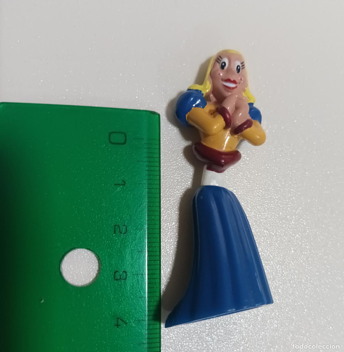 Figuras de goma Kinder: kinder princesa damisela dama medieval mu&ntilde;eco figura mu&ntilde;equito