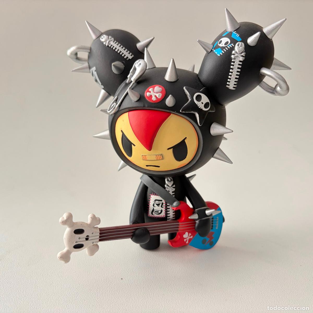 Figuras de goma y PVC: Figura mu&ntilde;eco Tokidoki Cactus Rocker de vinilo Art Toy 13 cm Simone Legno