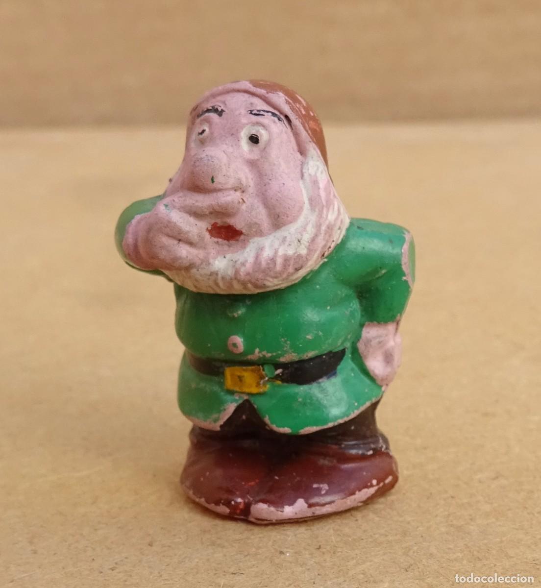 Figuras de goma y PVC: PECH Mocoso Enanito Blancanieves Walt disney