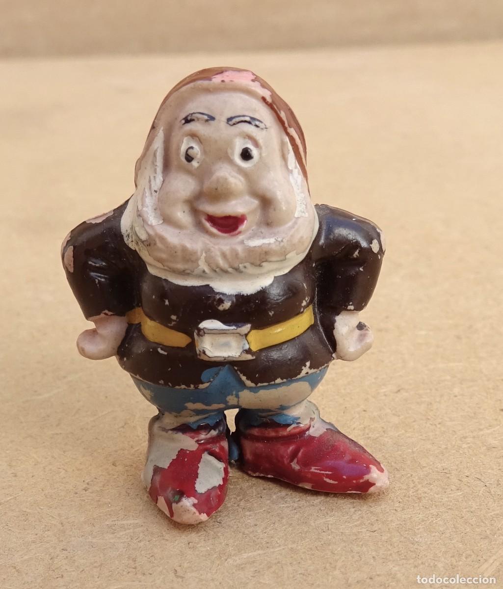 Figuras de goma y PVC: PECH FELIZ Enanito Blancanieves Walt disney